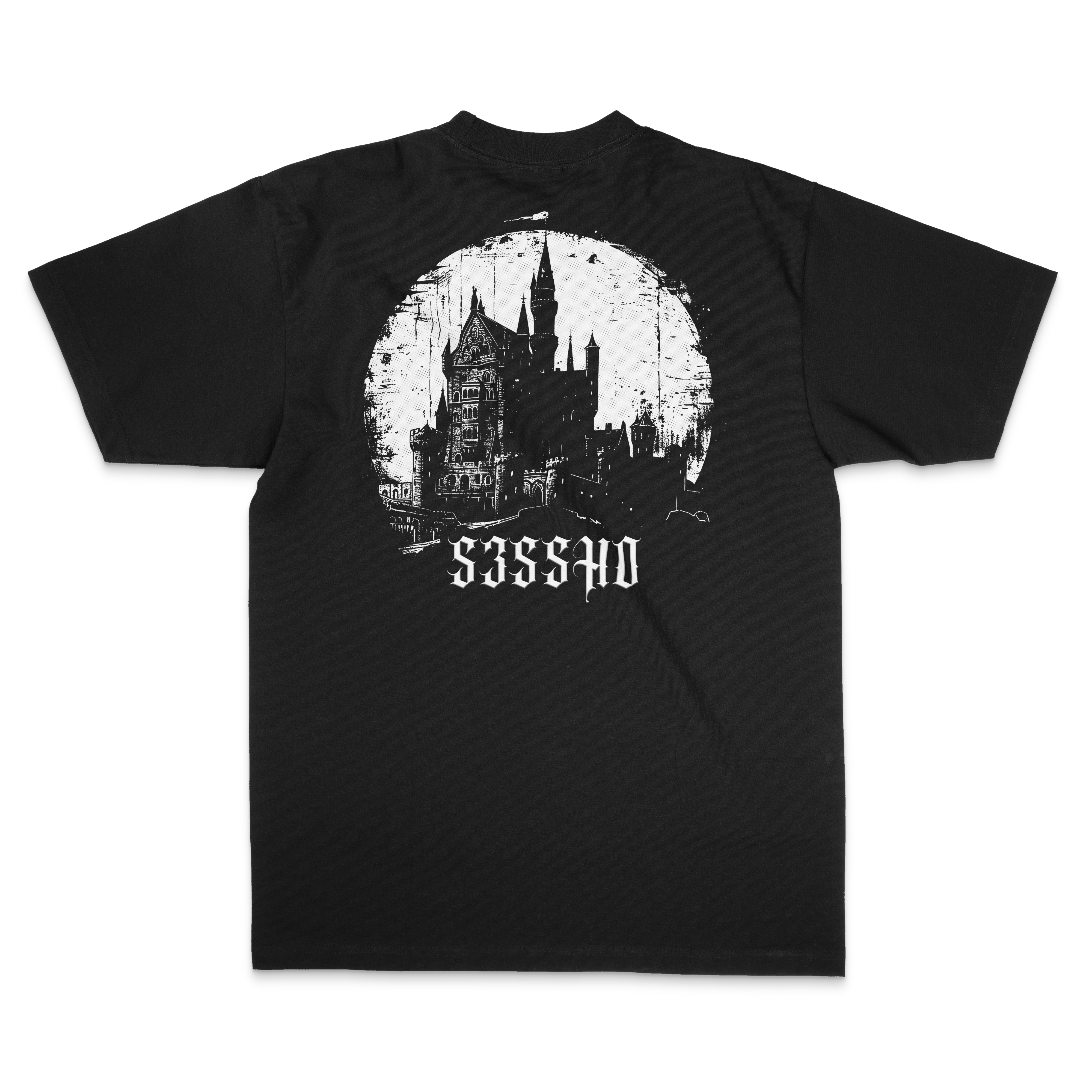 Castle Tee B/W