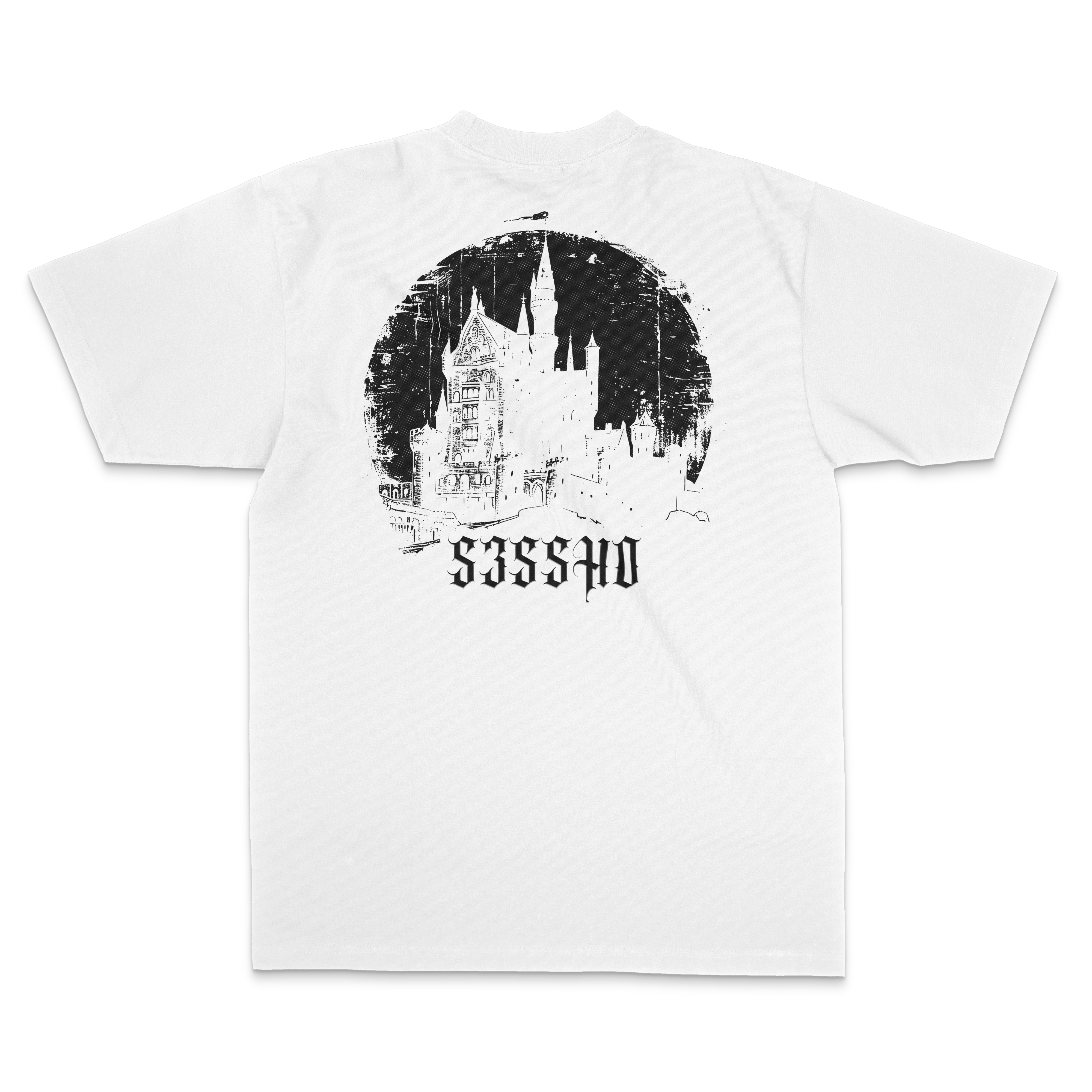 Castle Tee B/W