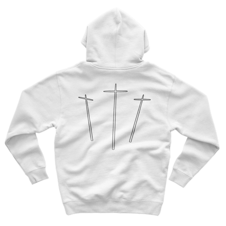 Crosses Hoodie (White)